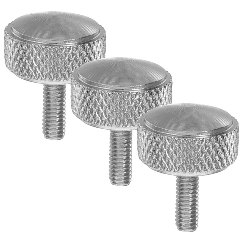 3pcs Calipers Locking Screws: M3x7mm Round Flat Knurled Thumb Knob Bolts - Calipers Replacement screws supplies - Image 5