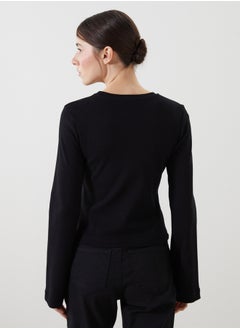 LC WAIKIKI Crew Neck Textured Women's Bodysuit  - Image 4
