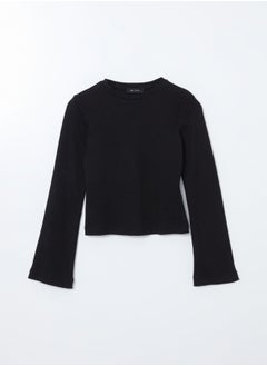 LC WAIKIKI Crew Neck Textured Women's Bodysuit  - Image 5
