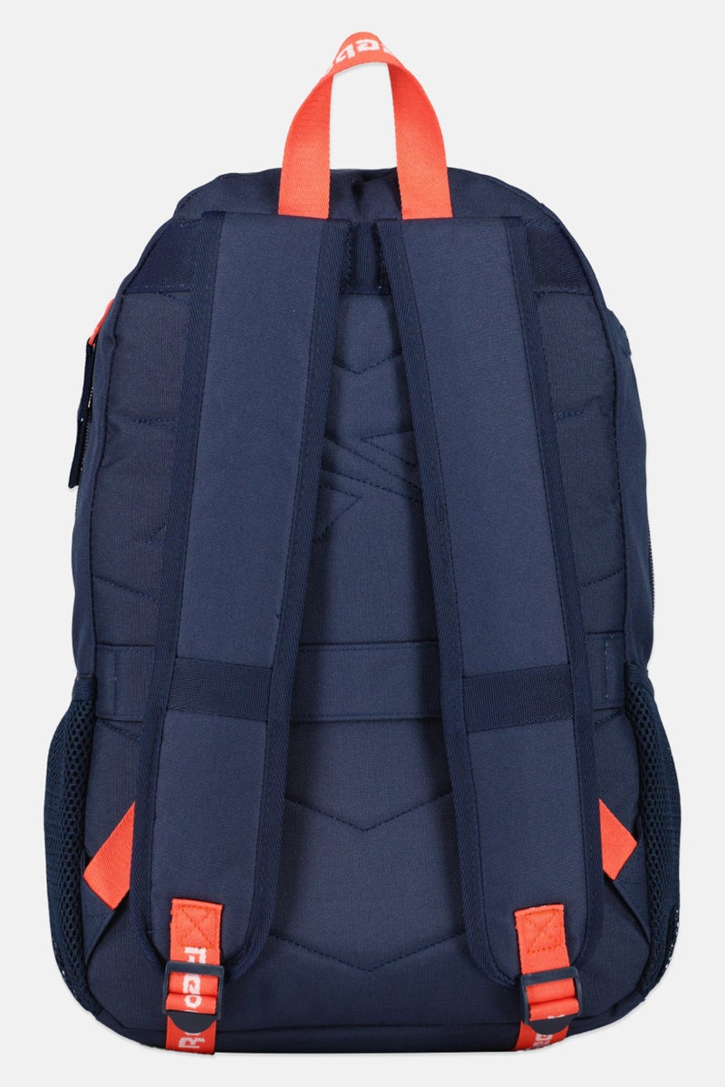 Reebok Men Brand Logo Backpack, Navy - Image 2