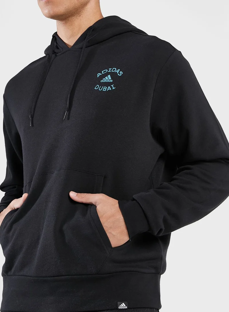 Adidas Graphic Hoodie