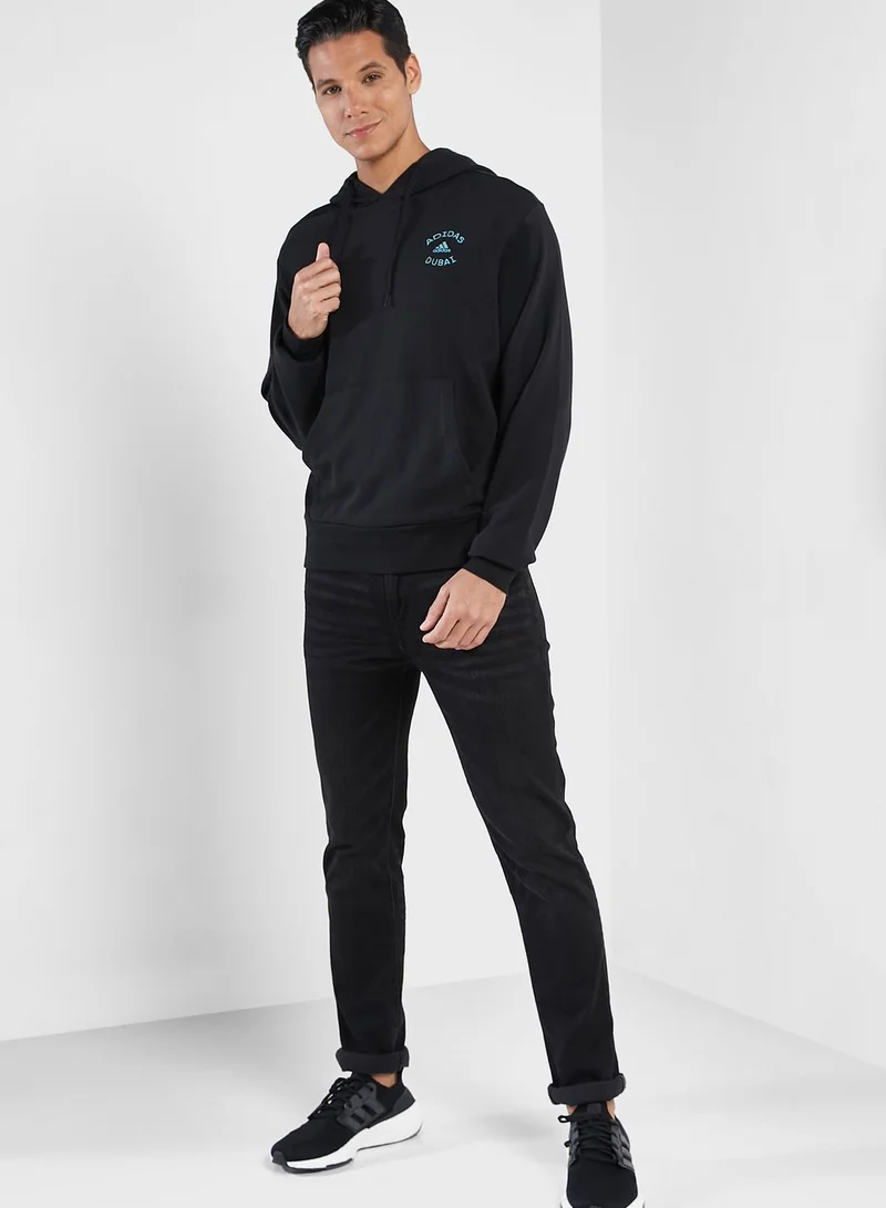 Adidas Graphic Hoodie