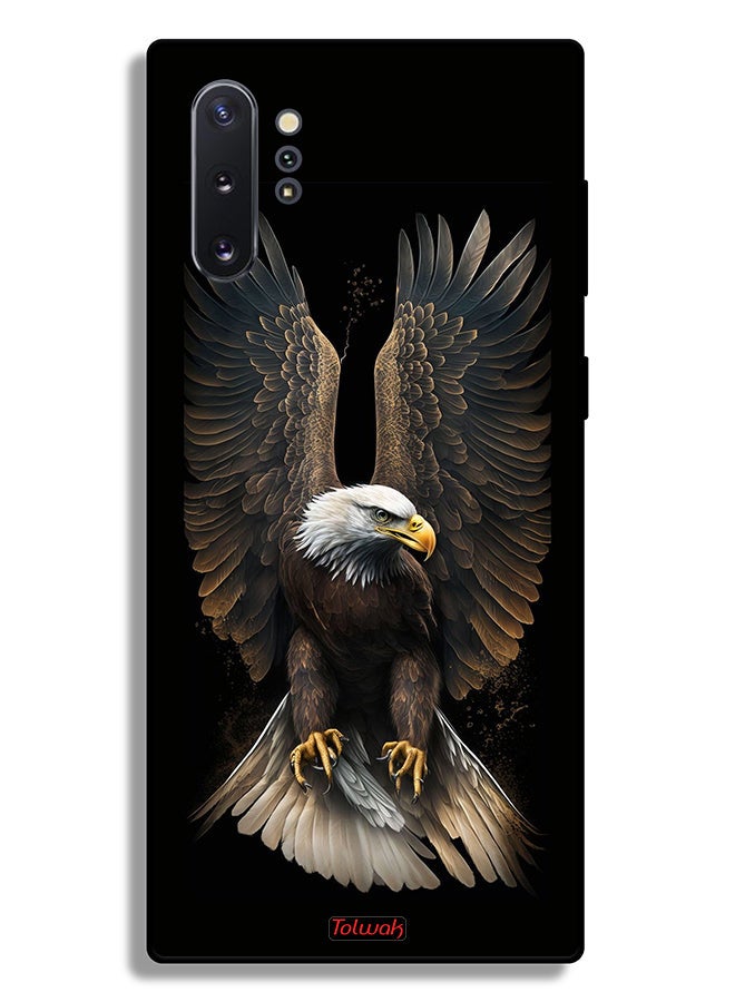 Tolwak غطاء حماية لجهاز سامسونج جالاكسي نوت 10 بلس 4G بتصميم جناحي النسر - Image 2