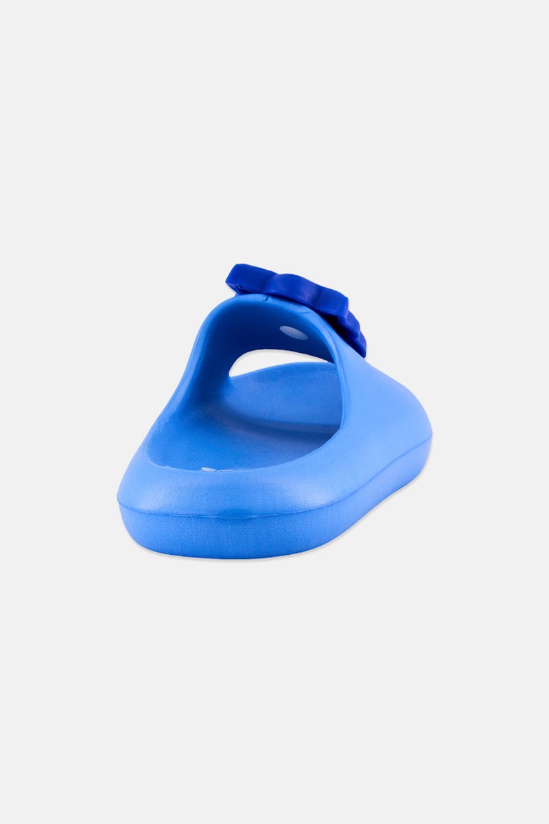 SONIC Toddlers Boy Sonic Slip On Slides, Blue - Image 2