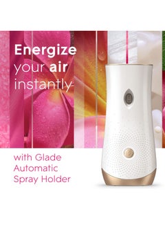 Glade Automatic Spray Refill  Air Freshener for Home and Bathroom  Exotic Tropical Blossoms  6.2 Oz  3 Count  - Image 2