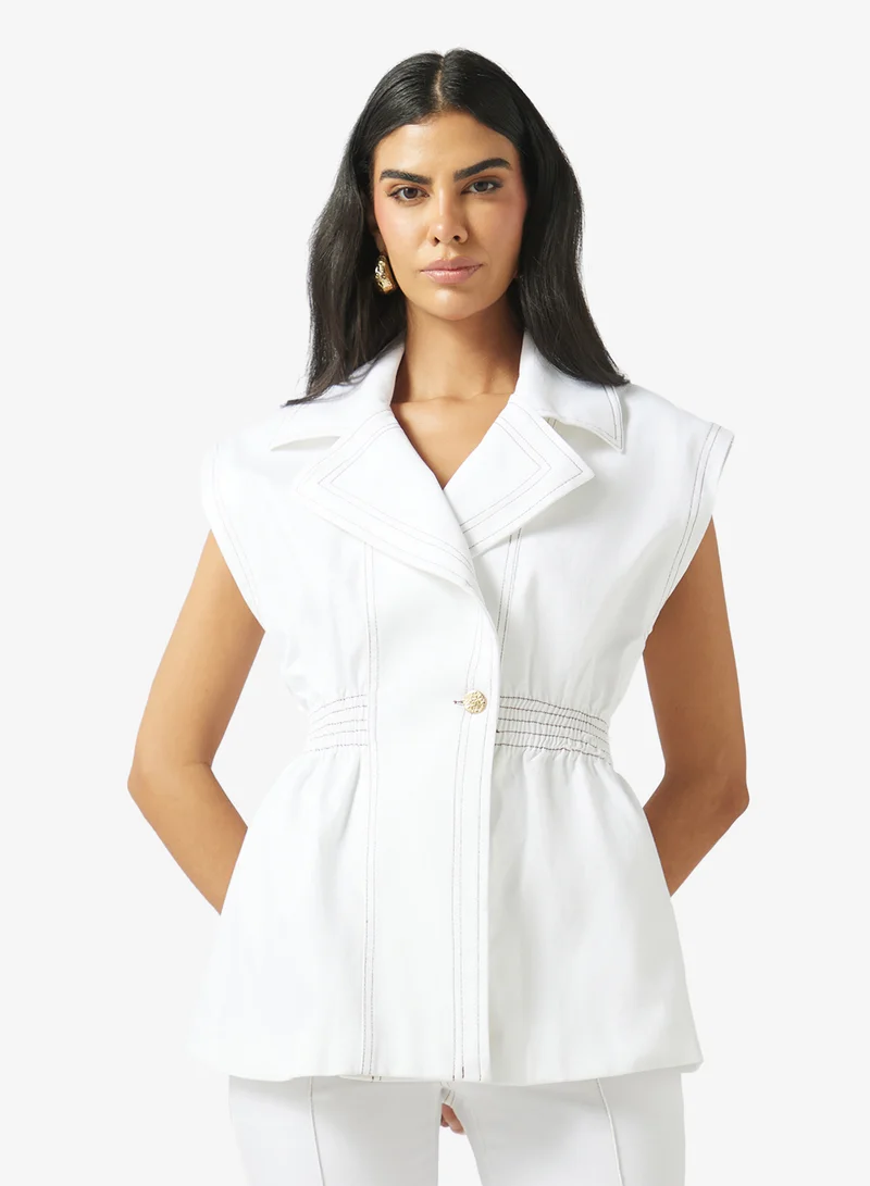 Fyor  Detachable Sleeve Utility Jacket for Women | Best Price UAE