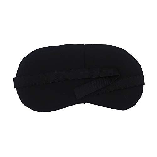 Jenna Eye Sleep Mask for Women Soft Light Blocking Sleeping Eye Mask with Adjustable Strap Travel Relaxation Eye Cover for Home Flight Deep Rest (WhiteLine_Purple_Gel) - Image 4
