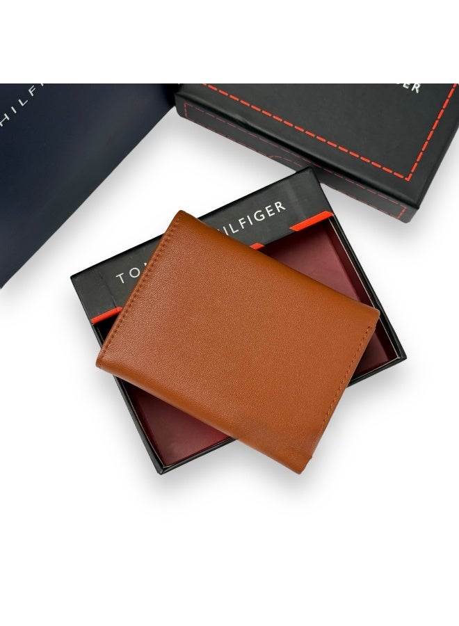 تومي هيلفيغر سبورت محفظة تومي هيلفيغر  الأنيقة باللون جمل - Image 2