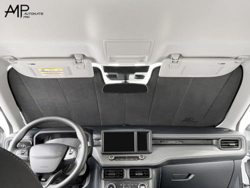 AutoMate Pro Custom Fit Windshield Foldable Sunshade for 2024 2025 2026 Mercedes-Benz CLE-Class 2 Door Coupe, Compact Reflective Block UV Visor Protector Folding Insulation Accessories (Made in USA) - Image 4