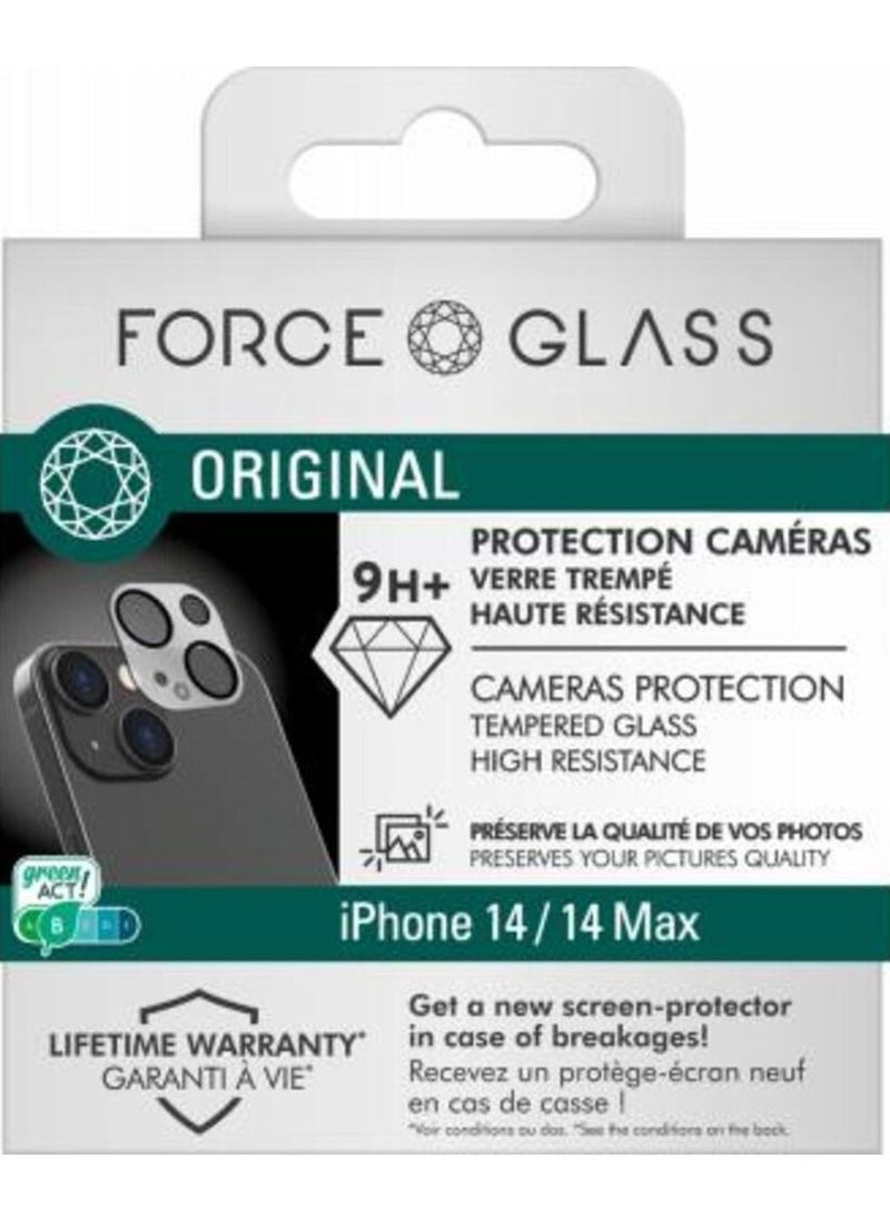 FORCE Force Glass For IPhone 14 and 14 Plus Camera Screen Protector Lifetime Warranty  - Image 1