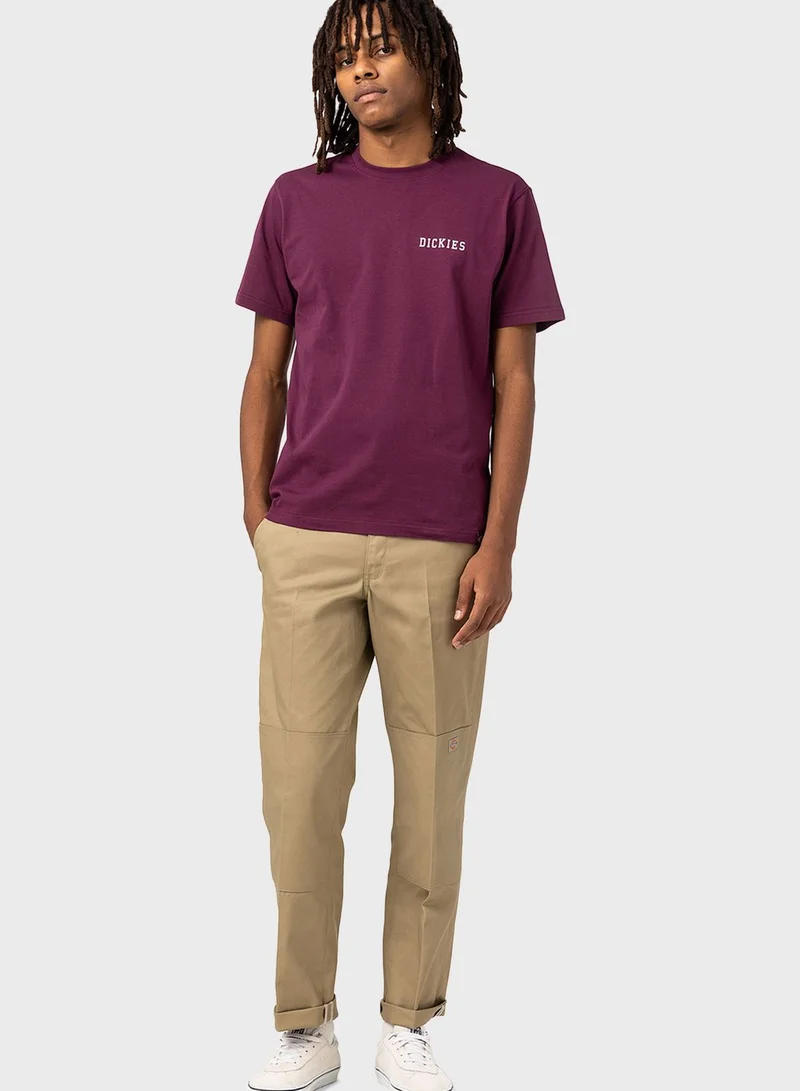 Dickies Slim Straight Double Knee Rec