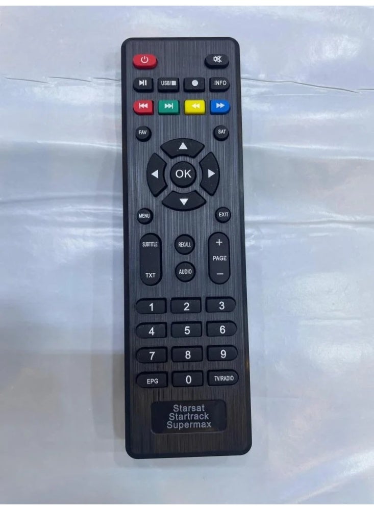 Star Sat Starsat Remote Control – Compatible with Starsat Mini Receiver and Satellite TV Boxes - Image 1