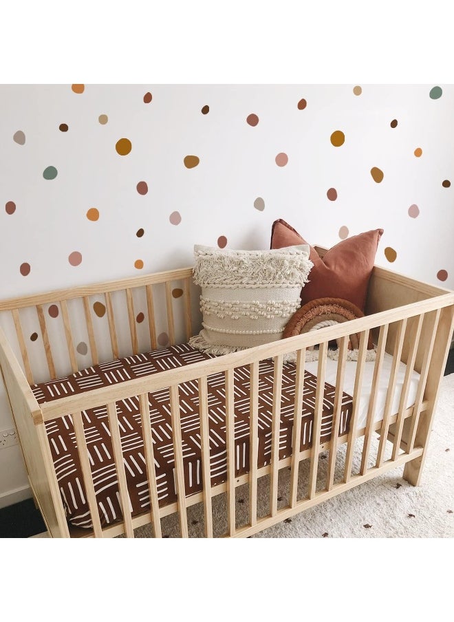 funlife 84 PCS Peel and Stick Boho Wall Decals, Self Adhesive Rustic Country Wall Stickers, Transparent PVC Boho Polka Dot Wall Art Stickers for Kids Room Bedroom Playroom Home Decor - pzsku/Z95C1D6C1461BC348083BZ/45/_/1737653655/21d4fcd5-200d-4c6a-a801-c235d3fcdd34