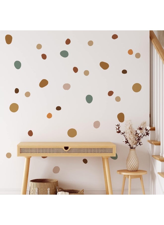 funlife 84 PCS Peel and Stick Boho Wall Decals, Self Adhesive Rustic Country Wall Stickers, Transparent PVC Boho Polka Dot Wall Art Stickers for Kids Room Bedroom Playroom Home Decor - pzsku/Z95C1D6C1461BC348083BZ/45/_/1737653657/d3afb1e3-99b1-435f-a2e0-15b37fd6e883