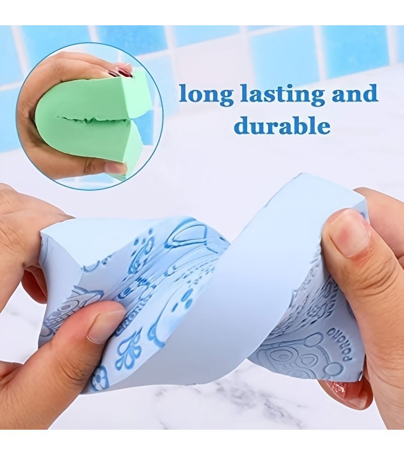 2 Pack Exfoliating Bath Sponge for Dead Skin Removal Spa Body Scrub Random Color - Image 4