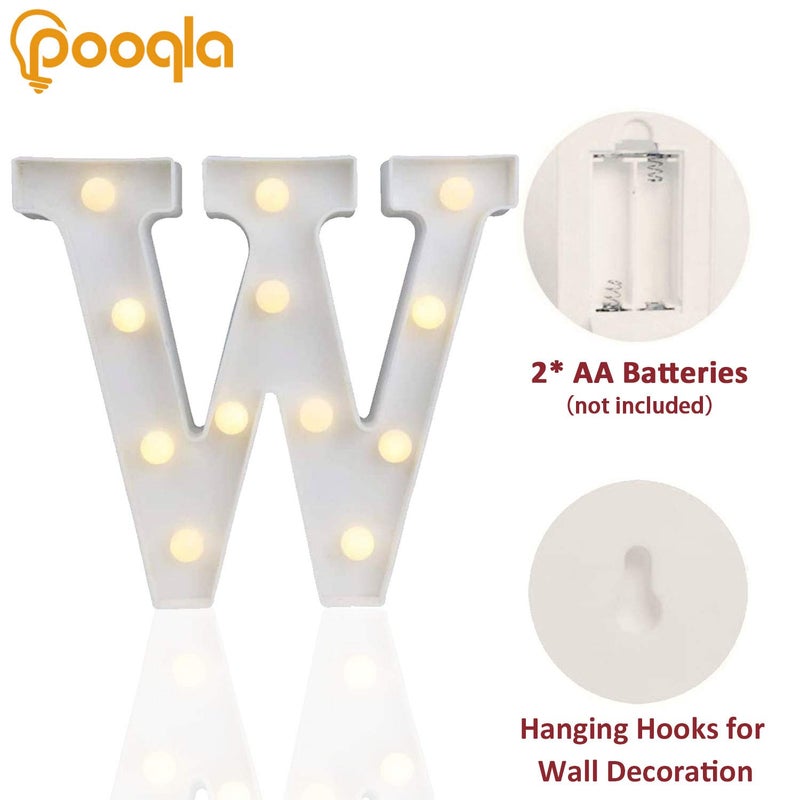 بوكلا POOQLA LED LED LEDTER LIGHTS Sign - Image 2