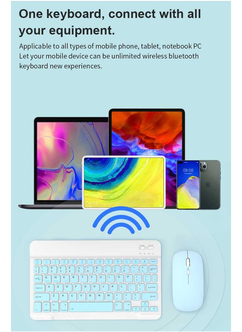 Universal Wireless Keyboard & Mouse Combo with Arabic & English Ergonomic Design and Silent Typing Keys Ultra Slim Design Compatible with Android Apple iPad IOS Windows & Mac (Black) - pzsku/Z95C1FD143E9038D61917Z/45/1741184880/597b8c24-936e-4e3d-a7e8-6949e6ccb228