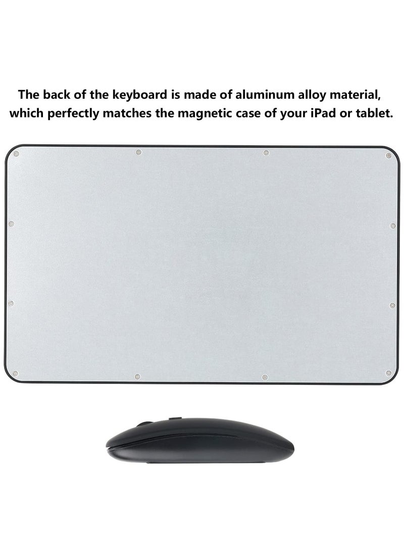 Universal Wireless Keyboard & Mouse Combo with Arabic & English Ergonomic Design and Silent Typing Keys Ultra Slim Design Compatible with Android Apple iPad IOS Windows & Mac (Black) - pzsku/Z95C1FD143E9038D61917Z/45/1741184885/ebdfbdce-6610-4071-a9fa-fd77660ff528