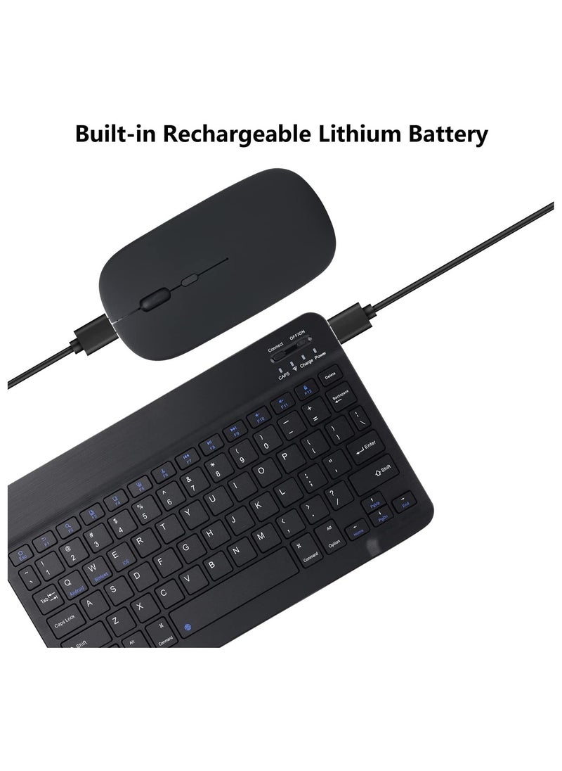 Universal Wireless Keyboard & Mouse Combo with Arabic & English Ergonomic Design and Silent Typing Keys Ultra Slim Design Compatible with Android Apple iPad IOS Windows & Mac (Black) - pzsku/Z95C1FD143E9038D61917Z/45/_/1727106748/b051d592-4f30-4cb2-ac9d-10ace51fde43