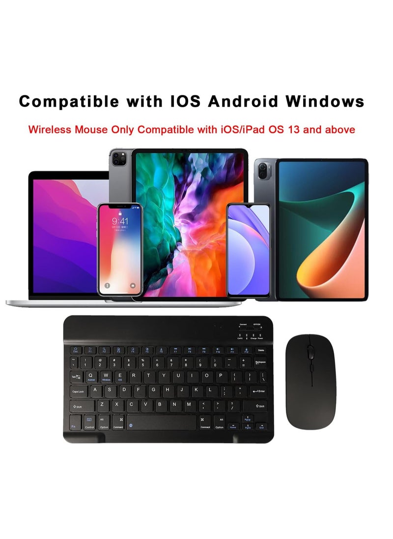 Universal Wireless Keyboard & Mouse Combo with Arabic & English Ergonomic Design and Silent Typing Keys Ultra Slim Design Compatible with Android Apple iPad IOS Windows & Mac (Black) - pzsku/Z95C1FD143E9038D61917Z/45/_/1727106757/50ba9e32-b8f0-43f9-8936-8d90212d1e4d