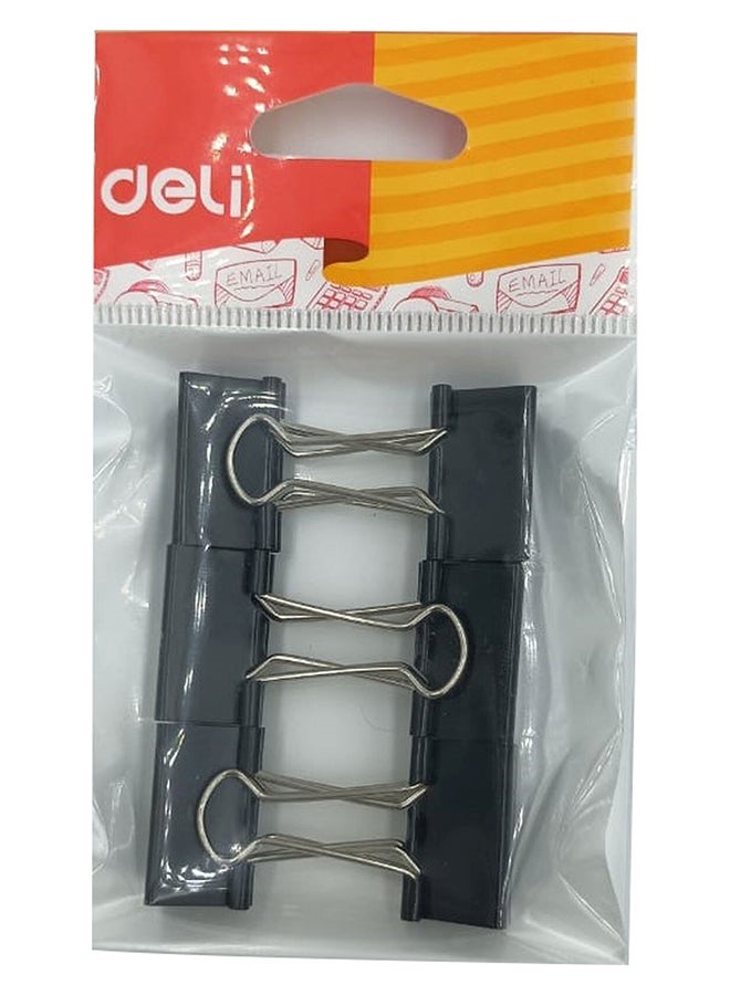 DELI BINDER CLIP 25MM 6PCS DL-25MM-6P