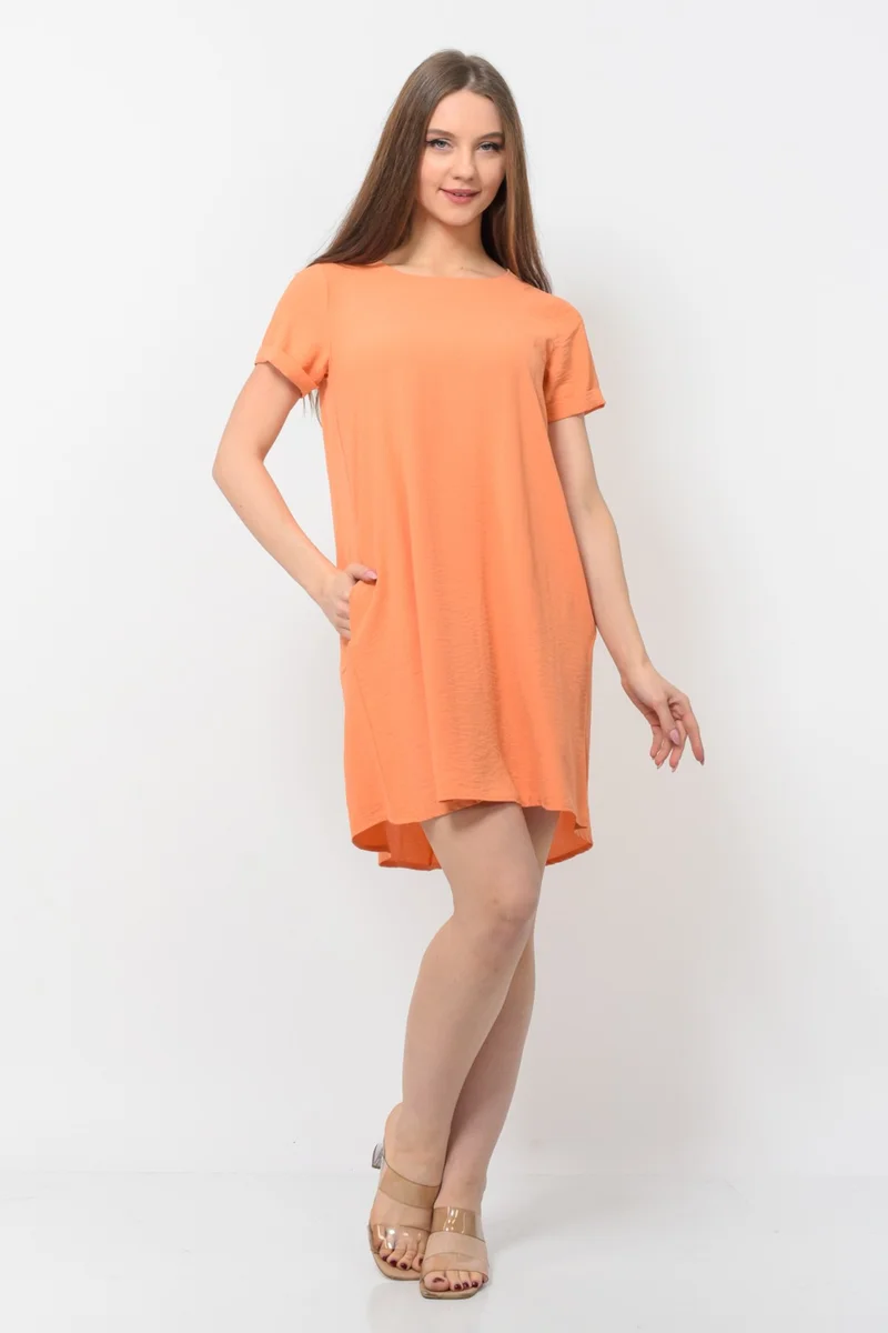 Nuseel Textured Pocket Dress