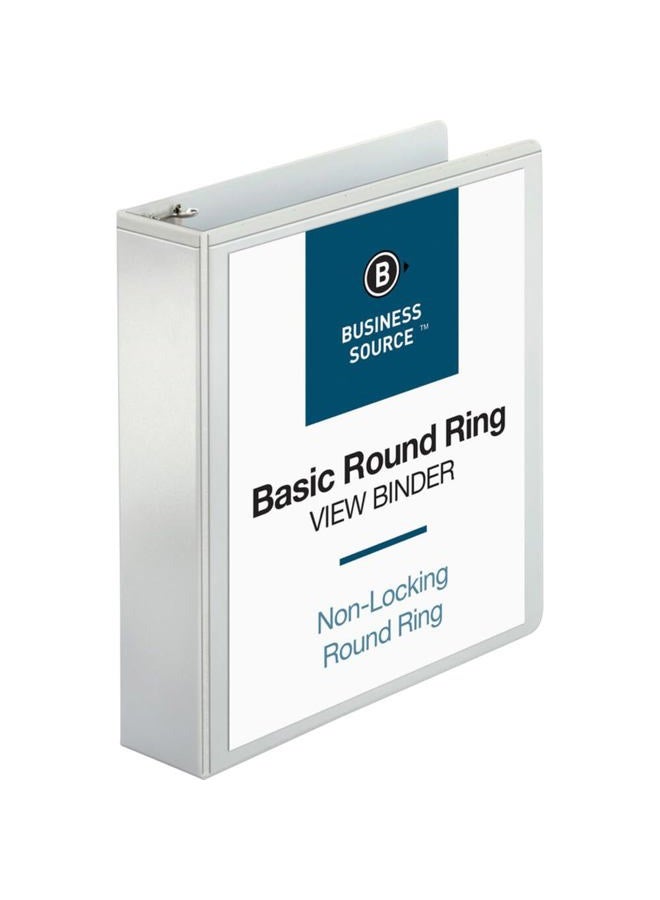 Business Source 2" Round-Ring View Binder - Image 1