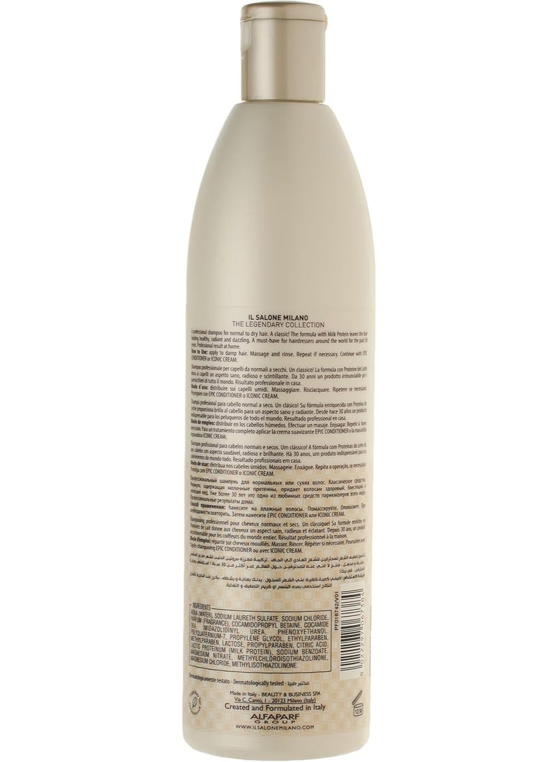 IL SALONE Protein Shampoo For Normal Dry Hair 500ml - Image 2