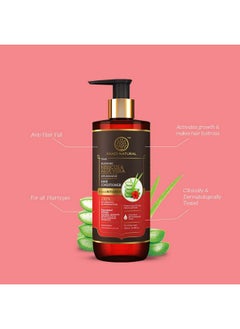 Khadi Natural Hibiscus & Aloe Vera Hair Conditioner| Frizz Free Hair| Improves Texture| Controls Hair Fall| Powered Botanics| 310Ml  - Image 4