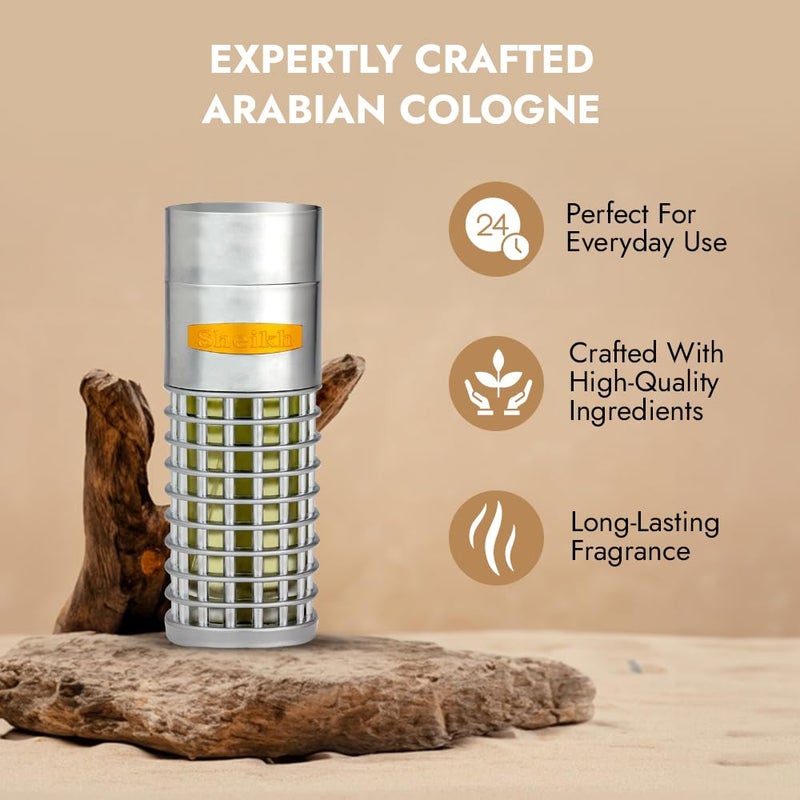 Al Haramain Sheikh Eau de Parfum Spray for Unisex, 2.88 Ounce / 85 ml - Image 4