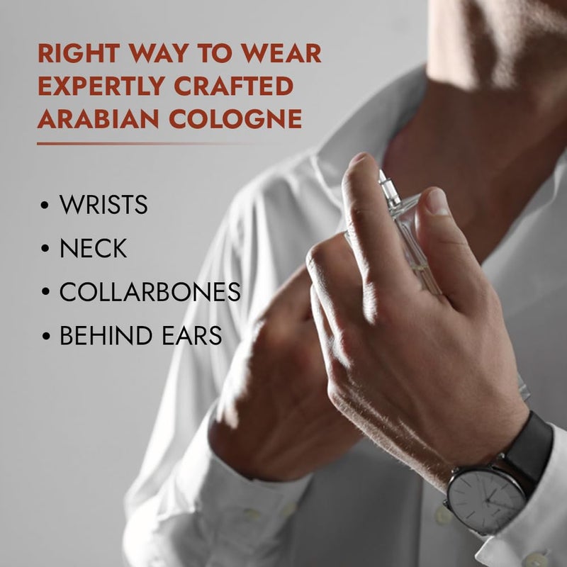 Al Haramain Sheikh Eau de Parfum Spray for Unisex, 2.88 Ounce / 85 ml - Image 5