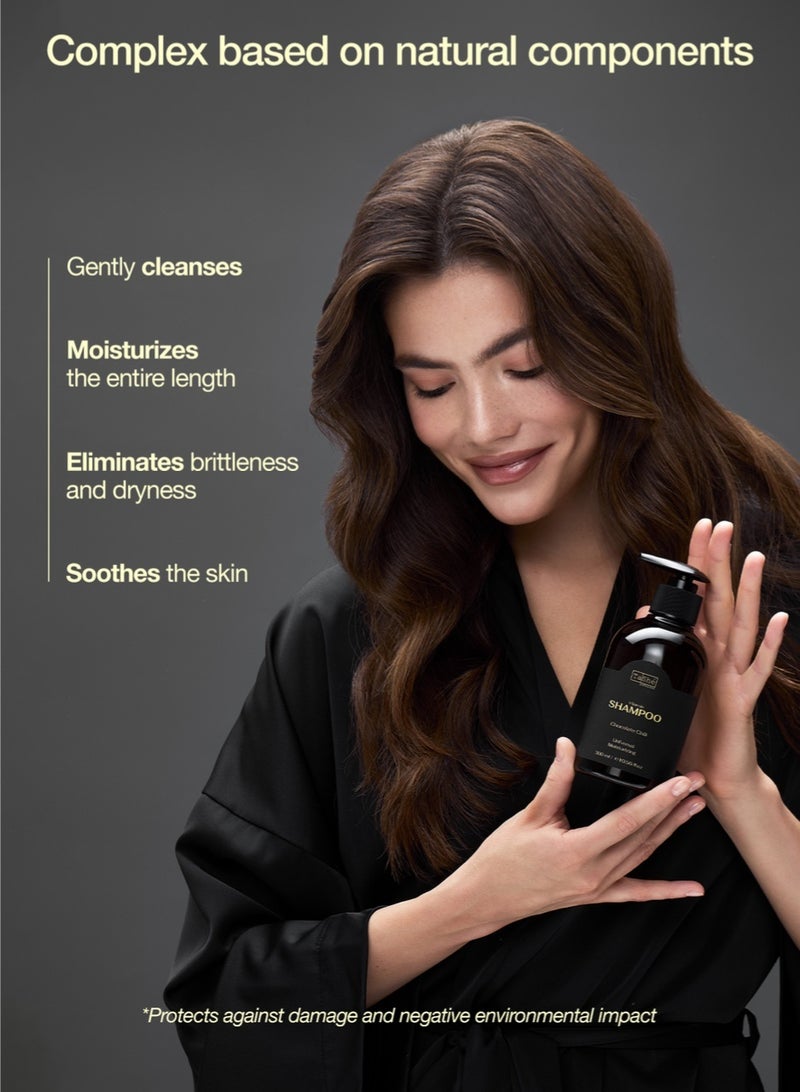 Tashe Moisturizing Vitamin Shampoo with Beauplex Complex & Herbal Extracts | Nourishing & Strengthening Hair Cleanser, 300ml  - Image 5