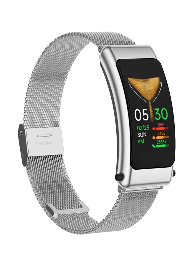 AROAQ K50 1.08 inch Steel Band Two -in-ONE TWS Earphone Detachable IP67 Waterproof Smart Watch Support Bluetooth Call  - Image 2