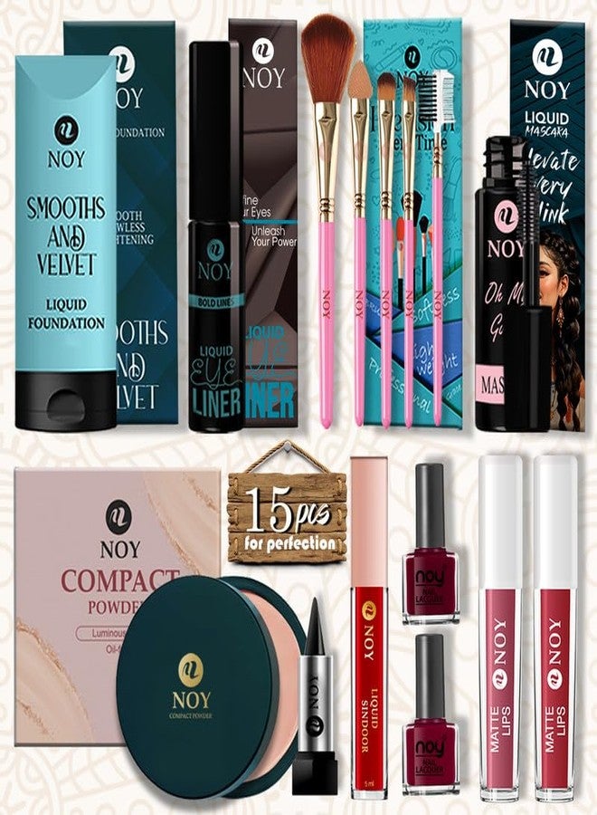 NOY Full Makeup Kit For Women Perfect Set For Makeup Lovers Ideal Gifting Set #16 - Image 1