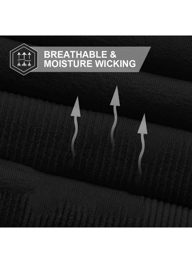 ECVV 3 Pairs UV Protection Cooling Arm Sleeves Sunblock Arm Cover with Thumb Hole for Driving Cycling Golf Basketball Arm Sleeves for Men Women  - Image 4