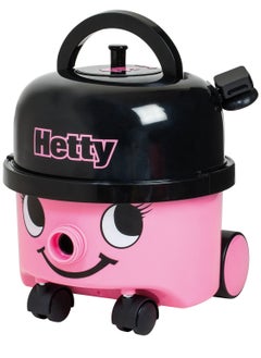 CASDON Hetty Vacuum Cleaner: Pink Toy Vacuum With Real Function And Nozzle Accessories. For Children Aged 3+  - Image 4