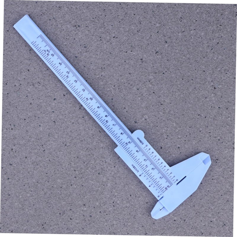 Alipis 150mm Plastic Mini Metric Caliper 0 5mm Precision Slide Gauge Dual Measurement Tool - Image 4