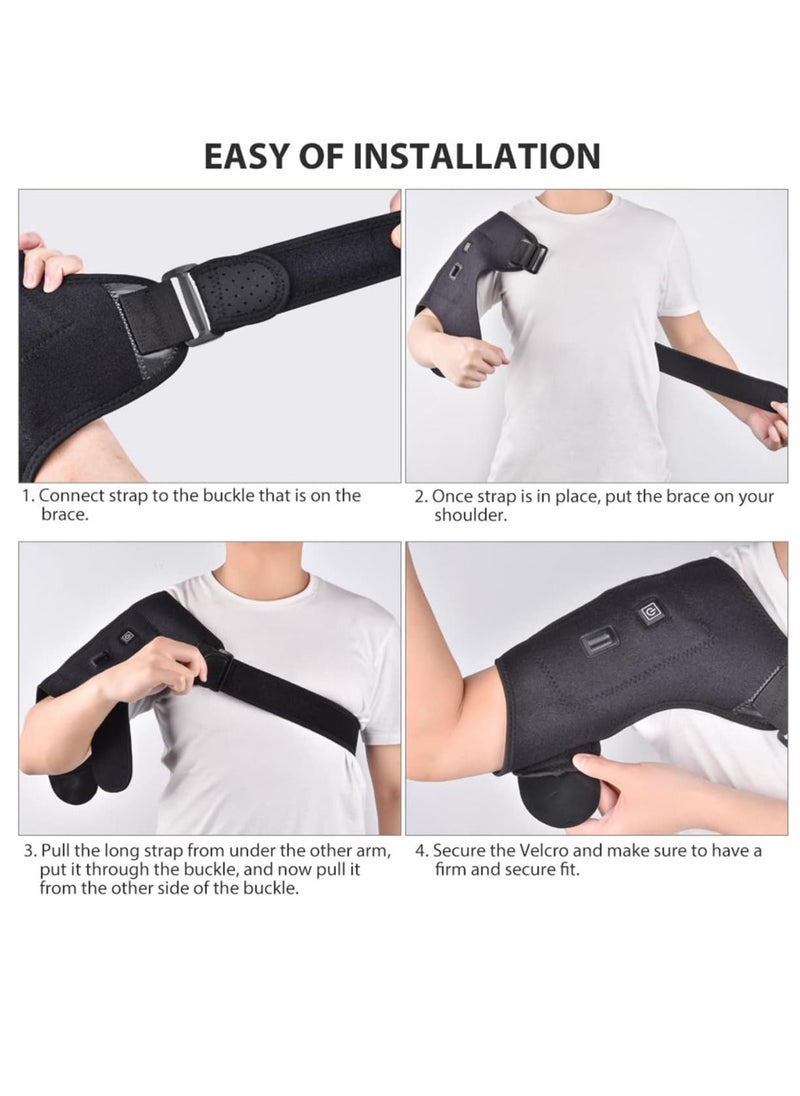 Generic - Shoulder Heating Pad Thermal Therapy For Rotator Cuff, Frozen Shoulder and Shoulder Dislocation Pain - Image 1