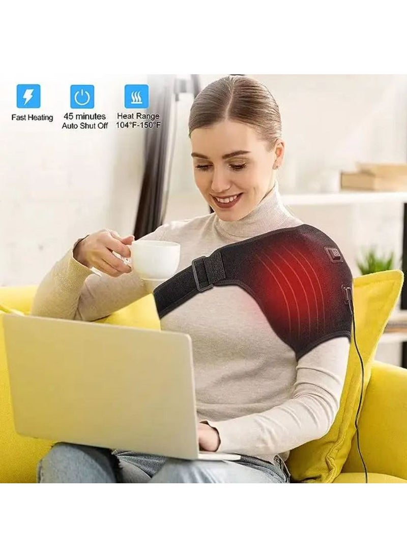 Generic - Shoulder Heating Pad Thermal Therapy For Rotator Cuff, Frozen Shoulder and Shoulder Dislocation Pain - Image 1