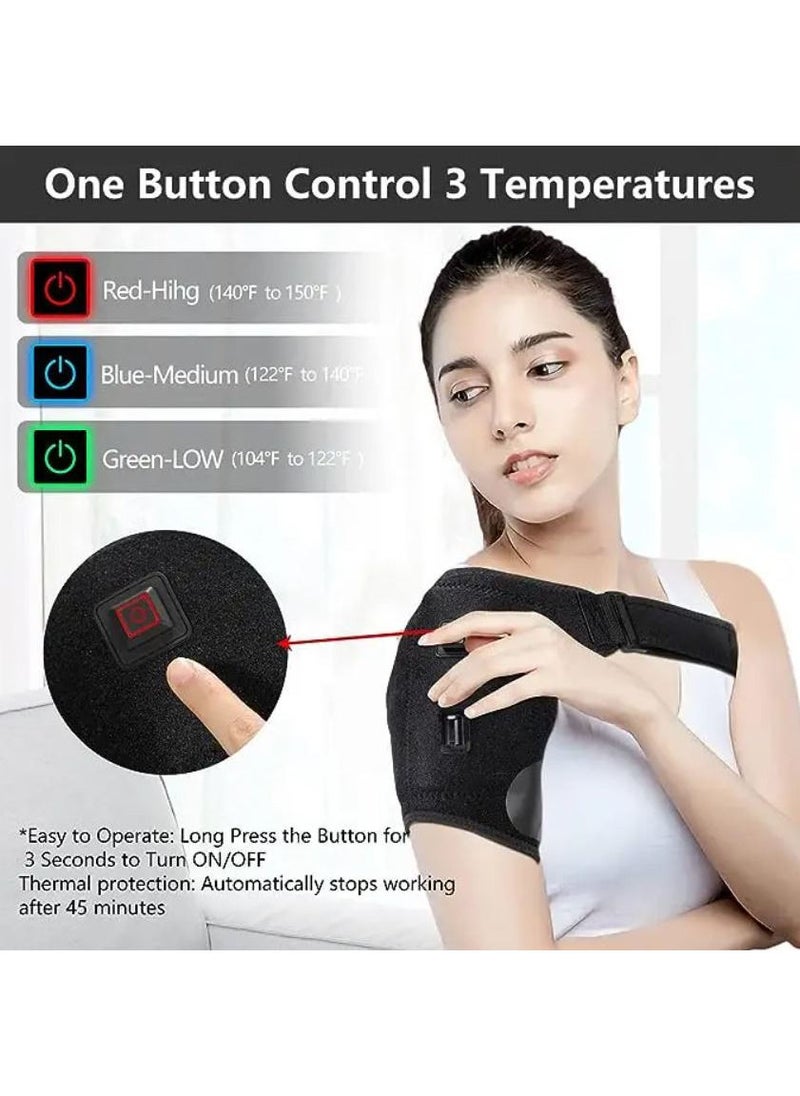 Generic - Shoulder Heating Pad Thermal Therapy For Rotator Cuff, Frozen Shoulder and Shoulder Dislocation Pain - Image 1