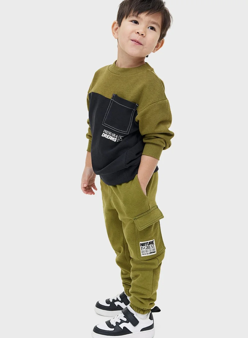 H&M Kids Essential Cargo Joggers