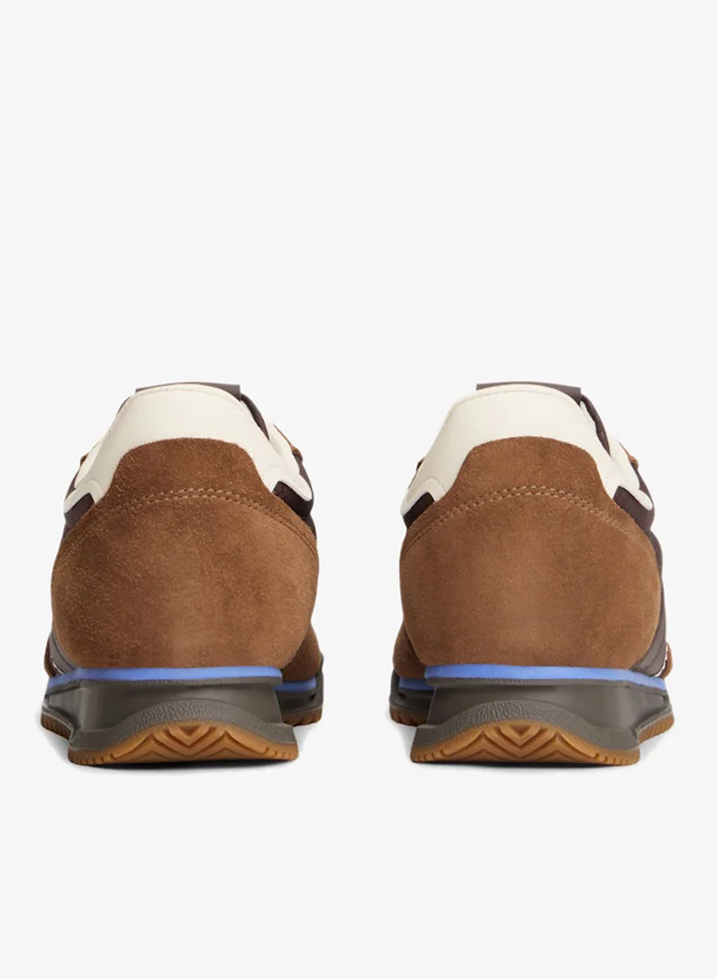 TOMMY JEANS Retro Mixed Texture Serrated Trainers