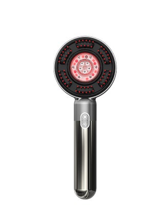 LASETA Scalp Massager Comb, Electric Hair Growth Comb, for Men and Women Hair Loss, for Evenly Spread Hair Care Essential Oils on the Scalp, Suitable for Daily Hair Care for Hair Loss,silver