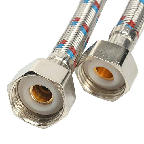 Tookie Water Faucet Set, Zinc Alloy Salon Shampoo Bowl Faucet and Sprayer Kit with Spray Hose, Home Durable Salon Spa Hot Cold Mixer Shower Shampoo Bowl Replacement Part Set - Image 5