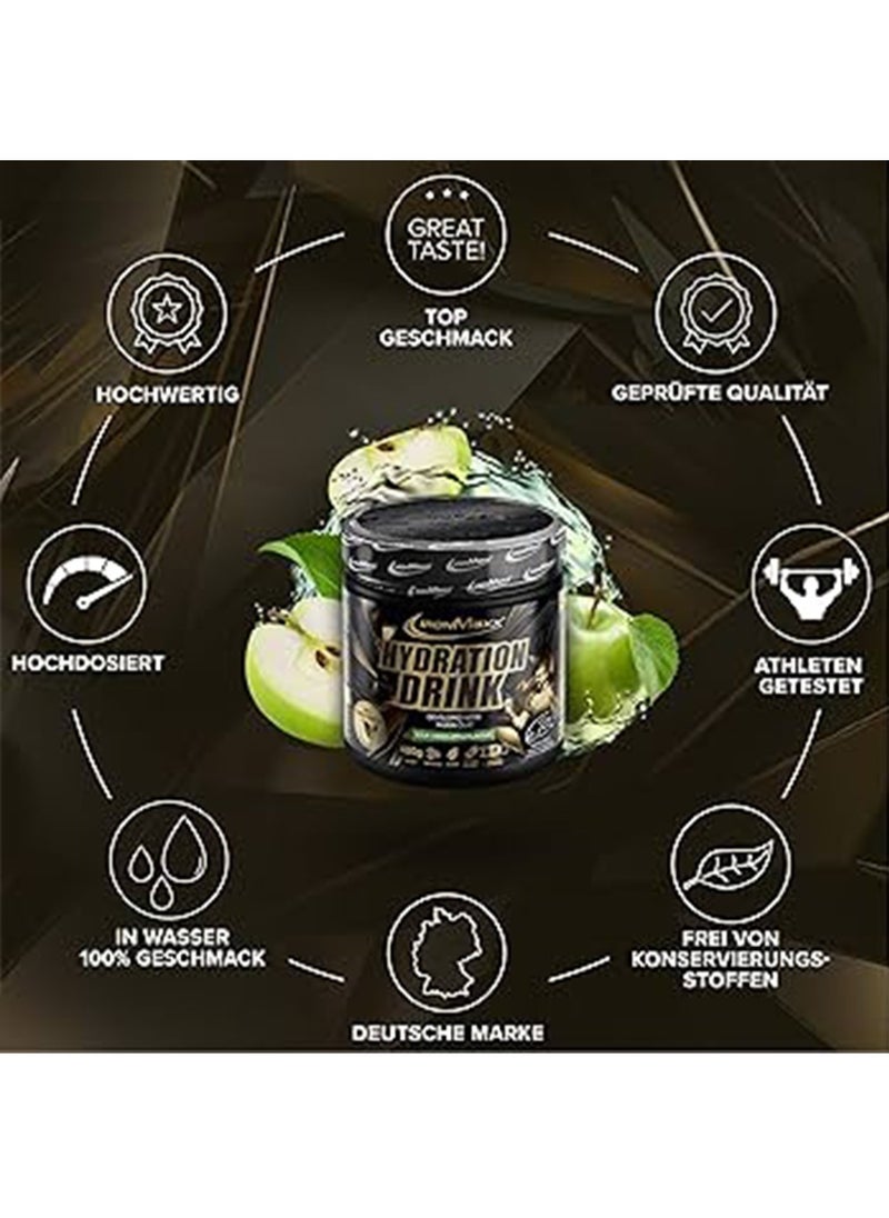 أيرون ماكس IronMaxx، مشروب مرطب، تفاح أخضر حامض، 480 جرام  - Image 2