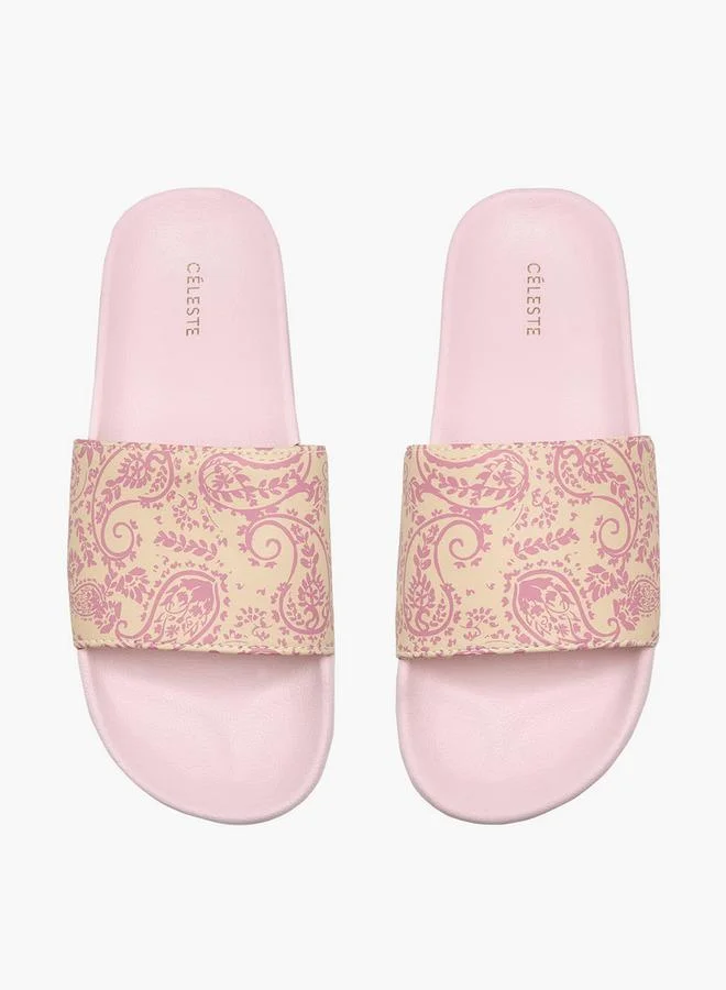 سيليست Women Paisley Print Slides