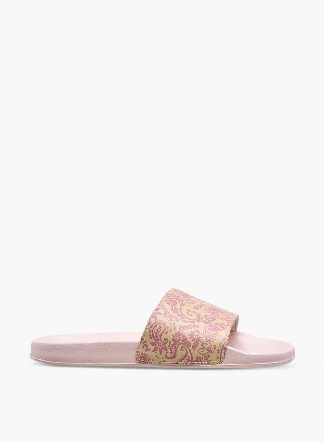 Celeste Women Paisley Print Slides - Image 1