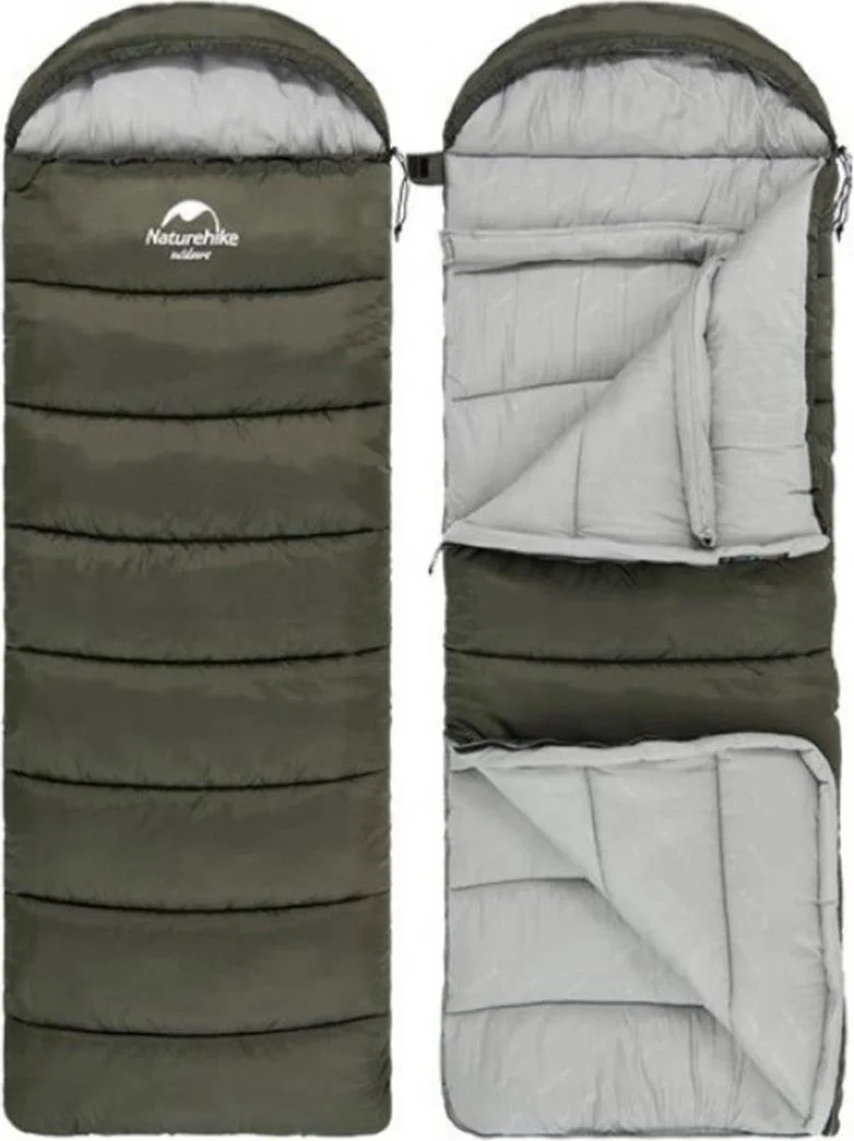 ناتشرهايك U150 Envelope Style Hooded Sleeping Bag -6°c