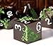 HNCCESG Octopus Metal RPG Dice Set7PieceInspired by Cthulhu MythosAbyss Green on BlackHeavy Zinc Alloy Dice for Fantasy RPGs Collectors Black Green - Image 4
