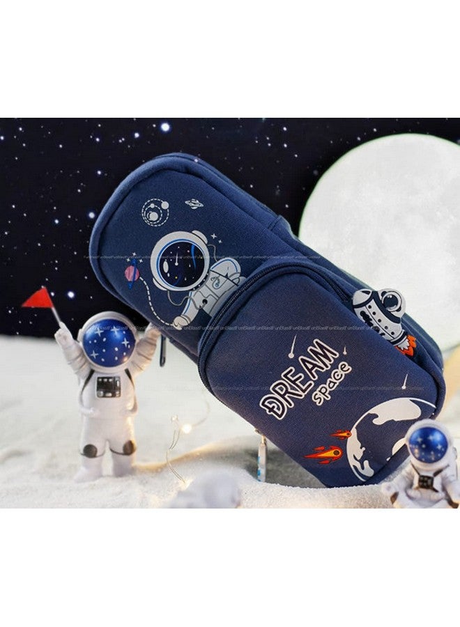 FunBlast Pencil Case for Kids, Multipurpose Zipper Pencil Pouch for Kids, Pencil Box for Kids, Pencil Case for Boys, Stationary Organizer for Kids, Return Gifts for Kids (Robot) - Image 2